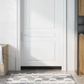 Sellos de cepillo de puerta atornillables 12 pcs Marrón 100 cm