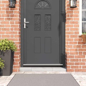 Sellos de cepillo para puertas autoadhesivos 2 pcs Plateado