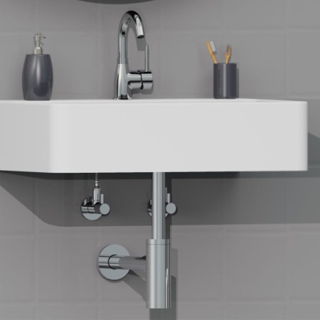 SCHÜTTE Chrome design sink trap by SCHÜTTE, plumbing valves - Ref: Foro24-446558, Price: 43,63 €, Discount: %