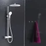 EISL Dusche mit Einhebelmischer und Thermostat GRANDE VITA Weißchrom von EISL, Duschköpfe - Ref: Foro24-446476, Preis: 182,63...