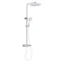EISL Shower with single-lever tap and thermostat GRANDE VITA white chrome by EISL, shower heads - Ref: Foro24-446476, Price: ...