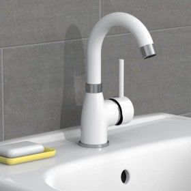 EISL Grifo monomando de lavabo FUTURA cromado blan