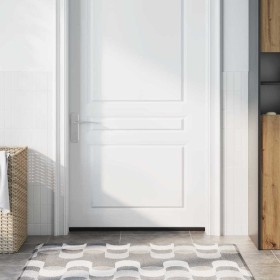 Sellos de cepillo de puerta atornillables 6 pcs Plateado 100 cm