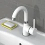 EISL Einhebel-Waschtischmischer FUTURA verchromt weiß von EISL, Wasserhähne - Ref: Foro24-446490, Preis: 68,26 €, Rabatt: %