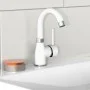 EISL Einhebel-Waschtischmischer FUTURA verchromt weiß von EISL, Wasserhähne - Ref: Foro24-446490, Preis: 68,26 €, Rabatt: %