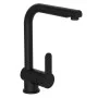 SCHÜTTE Grifo monomando cocina con caño extraíble LONDON negro mate de SCHÜTTE, Grifos - Ref: Foro24-446563, Precio: 119,20 €...