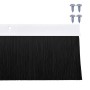 Sellos de cepillo de puerta atornillables 2 pcs 100 cm