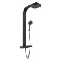 SCHÜTTE Dusche mit Wanne und Thermostat SAMOA RAIN mattschwarz von SCHÜTTE, Duschköpfe - Ref: Foro24-446561, Preis: 427,89 €,...