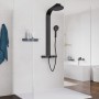 SCHÜTTE Shower with tray and thermostat SAMOA RAIN matt black by SCHÜTTE, shower heads - Ref: Foro24-446561, Price: 406,73 €,...