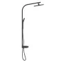 SCHÜTTE Shower with tray and thermostat SAMOA RAIN matt black by SCHÜTTE, shower heads - Ref: Foro24-446561, Price: 427,89 €,...