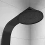 SCHÜTTE Dusche mit Wanne und Thermostat SAMOA RAIN mattschwarz von SCHÜTTE, Duschköpfe - Ref: Foro24-446561, Preis: 427,89 €,...