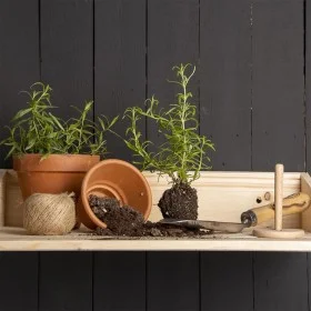 Esschert Design Wall bar with folding shelf S natural by Esschert Design, Garden tables - Ref: Foro24-442396, Price: 30,37 €,...