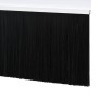 Sellos de cepillo de puerta atornillables 12 pcs 100 cm