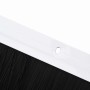Sellos de cepillo de puerta atornillables 12 pcs 100 cm