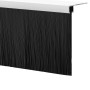 Sellos de cepillo de puerta atornillables 6 pcs 100 cm