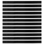 Sellos de cepillo de puerta atornillables 12 pcs 100 cm