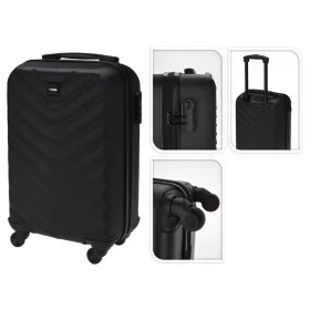 ProWorld Black Rhombus Design Suitcase 28 L by ProWorld, Suitcases - Ref: Foro24-445916, Price: 56,52 €, Discount: %