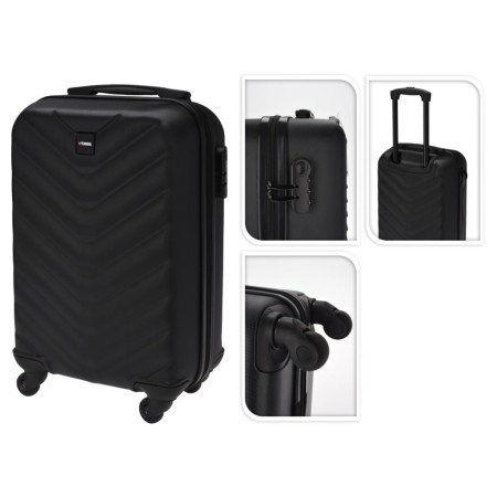 ProWorld Koffer mit schwarzem Rautenmuster 28 L von ProWorld, Koffer - Ref: Foro24-445916, Preis: 56,43 €, Rabatt: %