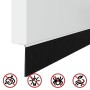 Sellos de cepillo de puerta atornillables 12 pcs 100 cm