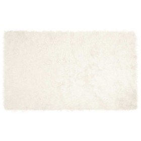Alfombra de Piel de Oveja Falsa 100 x 200 cm Poliéster