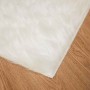 Alfombra de Piel de Oveja Falsa 140 x 200 cm Poliéster