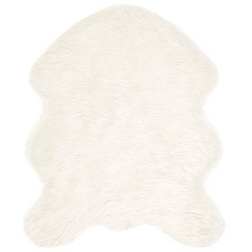 Alfombra de Piel de Oveja Falsa 50 x 80 cm Poliéster
