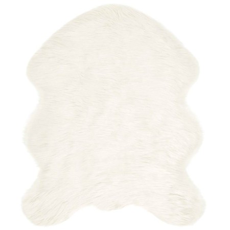 Alfombra de Piel de Oveja Falsa 50 x 80 cm Poliéster