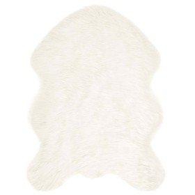 Alfombra de Piel de Oveja Falsa 80 x 120 cm Poliéster