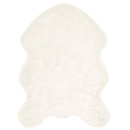 Alfombra de Piel de Oveja Falsa 80 x 120 cm Poliéster