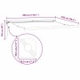 Toldo Antracita 3 x 2,5 m Metal