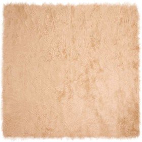 Alfombra de Imitación de Piel de Oveja Tafalla Beige en Alfombras | Comprar online en Foro24