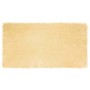 Alfombra de Piel de Oveja Falsa Crema 150 x 80 cm Poliéster