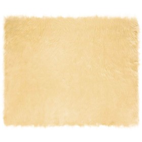 Alfombra de Imitación de Piel de Oveja Tafalla Crema en Alfombras | Comprar online en Foro24