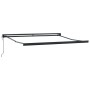 Toldo Antracita 3,5 x 2,5 m Metal