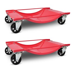 Carritos de transporte de coches 2 unidades de vidaXL, Carretillas de carga - Ref: Foro24-210102, Precio: 91,21 €, Descuento: %
