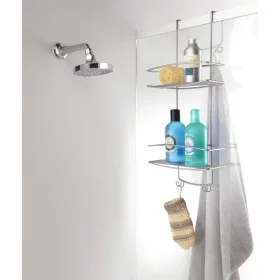 Metaltex Onda 2-Höhen-Duschregal mit silbernen Haken von Metaltex, Badewannenablagen - Ref: Foro24-443456, Preis: 38,74 €, Ra...