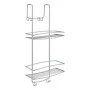 Metaltex Onda 2-Höhen-Duschregal mit silbernen Haken von Metaltex, Badewannenablagen - Ref: Foro24-443456, Preis: 38,71 €, Ra...