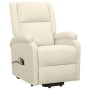 Hebbarer Massagesessel aus cremefarbenem Stoff von vidaXL, Elektrische Massagesessel - Ref: Foro24-329718, Preis: 410,54 €, R...