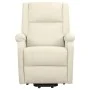 Hebbarer Massagesessel aus cremefarbenem Stoff von vidaXL, Elektrische Massagesessel - Ref: Foro24-329718, Preis: 394,47 €, R...