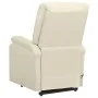 Hebbarer Massagesessel aus cremefarbenem Stoff von vidaXL, Elektrische Massagesessel - Ref: Foro24-329718, Preis: 394,47 €, R...