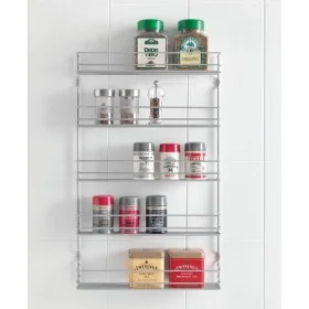 Metaltex Estantería para especias de pared Pepito 5 alturas plateado by Metaltex, spice racks - Ref: Foro24-443439, Price: 42...