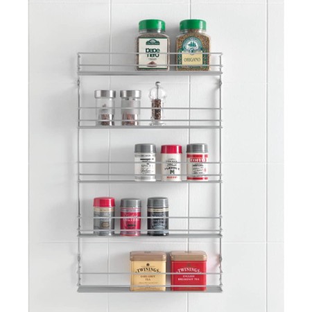 Metaltex Gewürzregal für die Wand Pepito 5 Etagen silberfarben von Metaltex, Gewürzregale - Ref: Foro24-443439, Preis: 42,66 ...