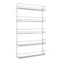 Metaltex Estantería para especias de pared Pepito 5 alturas plateado de Metaltex, Especieros - Ref: Foro24-443439, Precio: 42...