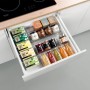 Metaltex 4-tier extendable spice rack X-Pand 2 pieces silver by Metaltex, spice racks - Ref: Foro24-443443, Price: 27,75 €, D...