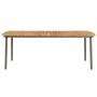 7-teiliges graues Rattan-Garten-Essmöbel-Set von vidaXL, Gartensets - Ref: Foro24-3072503, Preis: 535,68 €, Rabatt: %