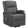 Sillón de masaje elevable tela gris oscuro by vidaXL, Electric massage chairs - Ref: Foro24-329710, Price: 408,65 €, Discount: %