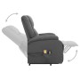 Sillón de masaje elevable tela gris oscuro by vidaXL, Electric massage chairs - Ref: Foro24-329710, Price: 408,65 €, Discount: %