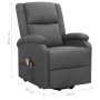 Sillón de masaje elevable tela gris oscuro by vidaXL, Electric massage chairs - Ref: Foro24-329710, Price: 408,65 €, Discount: %