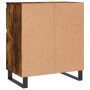 Aparador madera contrachapada color roble ahumado 60x35x70 cm en Aparadores | Comprar online en Foro24