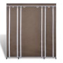 Stoff-Garderobenfächer und -stangen braun 45x150x176cm von vidaXL, Kleiderschränke - Ref: Foro24-240496, Preis: 59,01 €, Raba...